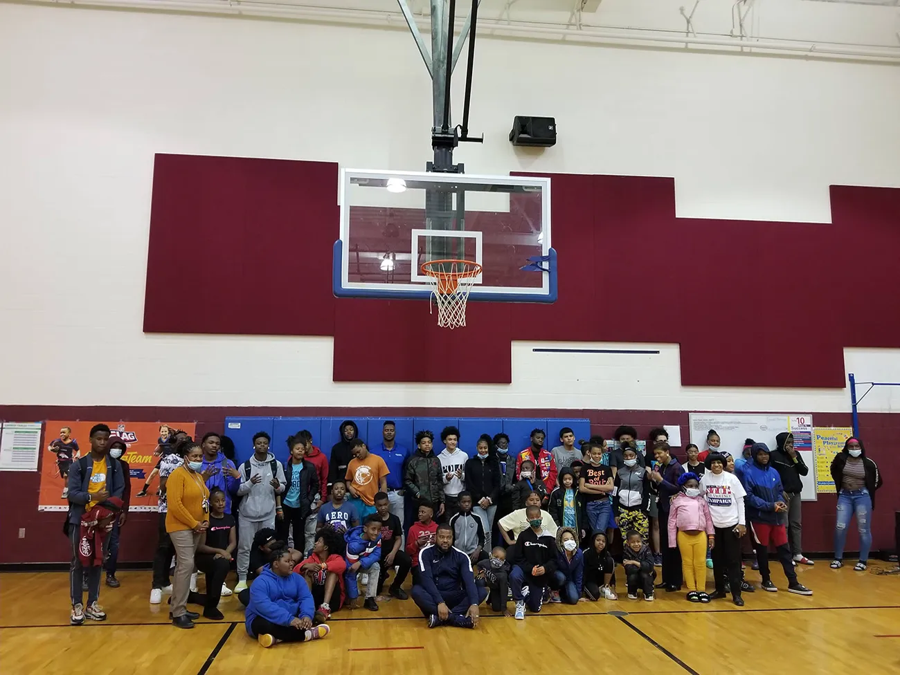 Ray McElroy at an assembly